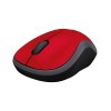 Logitech M185 Wireless Mouse Red, беспроводная мышь