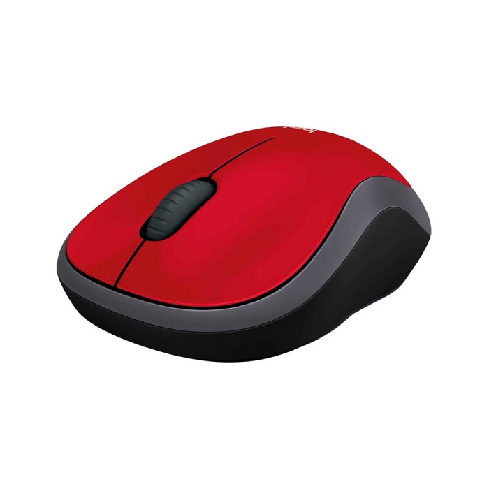 Logitech M185 Wireless Mouse Red, беспроводная мышь