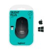 Logitech M330 Silent Plus Black, беспроводная мышь