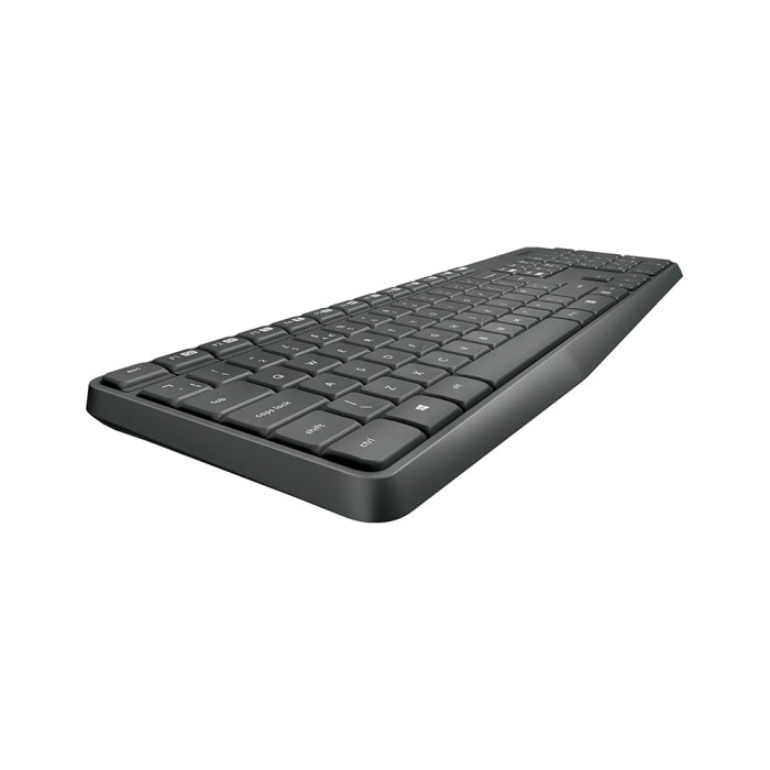 Logitech MK235 Wireless RU Grey, клавиатура + мышь