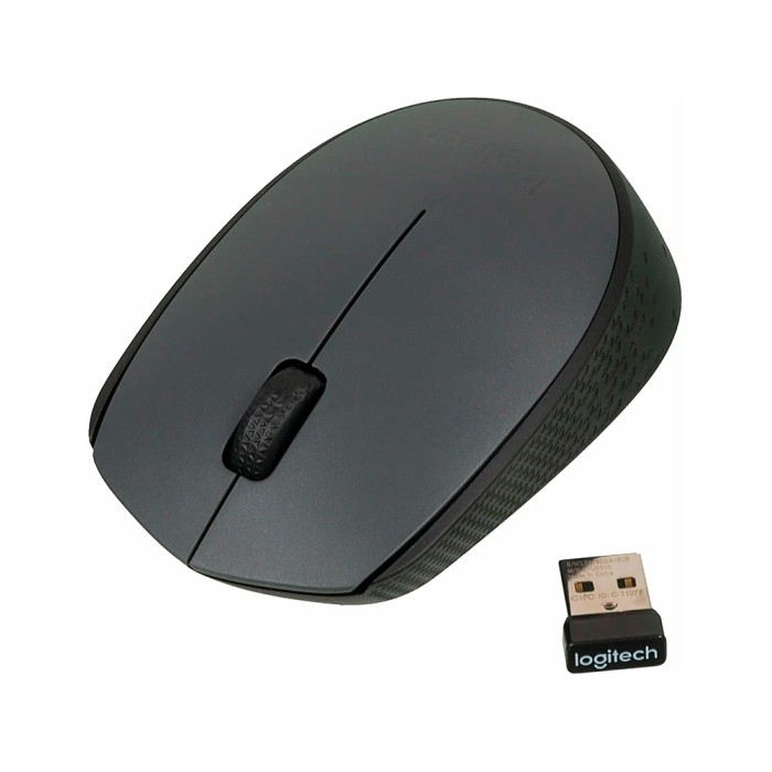 Logitech MK235 Wireless RU Grey, клавиатура + мышь