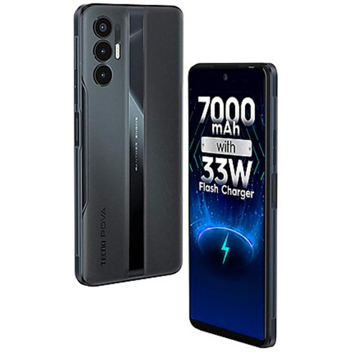 Tecno Pova 3 (6/128 GB) Eco Black, смартфон