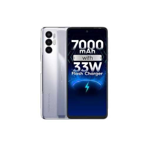 Tecno Pova 3 (6/128 GB) Tech Silver, смартфон