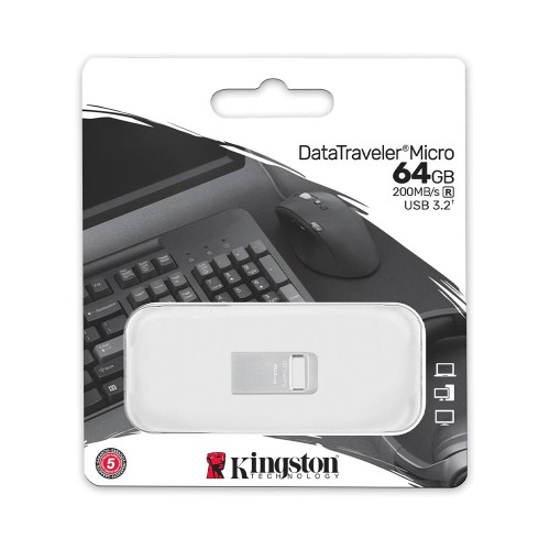 Kingston DataTraveler Micro 64 GB, флеш накопитель