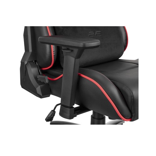2E GAMING HIBAGON II black-red, игровое кресло 