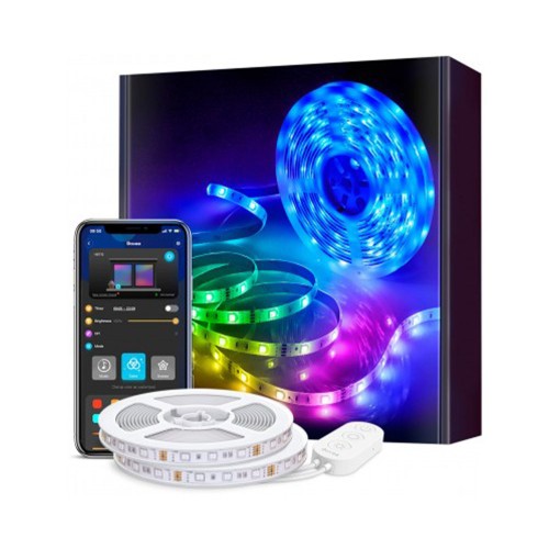 Govee H6110 RGB Smart Wi-Fi+Bluetooth LED Strip Lights 10м white, лента светодиодная