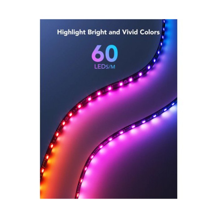 Govee H6609 Gaming Light Strip G1 27-37' RGB black, набор адаптивной подсветки