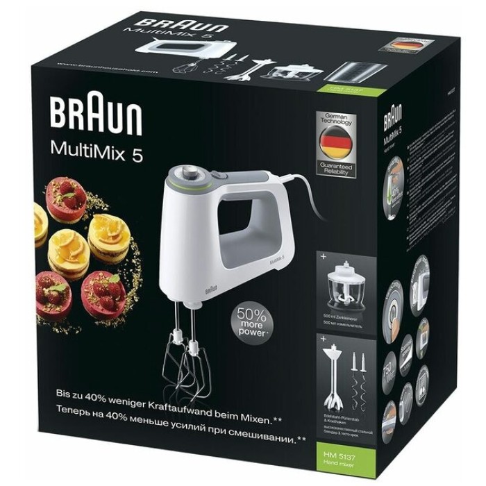 Braun HM 5137, блендер ручной