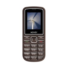 Novey 102c brown, кнопочный телефон