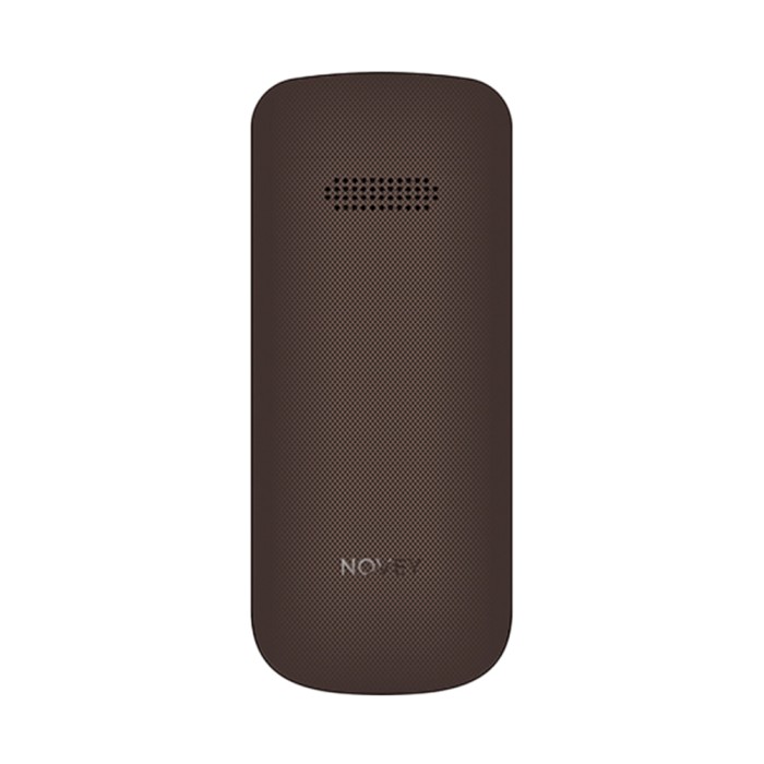 Novey 102c brown, кнопочный телефон