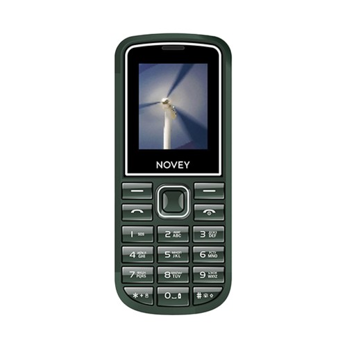 Novey 102c green, кнопочный телефон