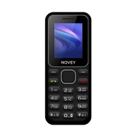 Novey 105 matt black, кнопочный телефон