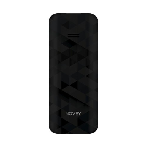 Novey 105 matt black, кнопочный телефон