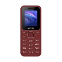 Novey 105c red, кнопочный телефон