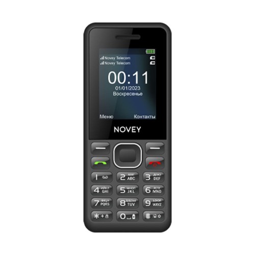 Novey A11c black, кнопочный телефон