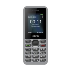 Novey A11 grey, кнопочный телефон