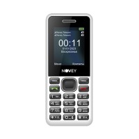 Novey A11 white, кнопочный телефон