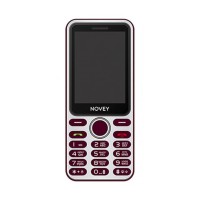 Novey A60 dark red, кнопочный телефон
