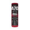 Novey A70R red, кнопочный телефон