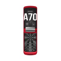 Novey A70R red, кнопочный телефон
