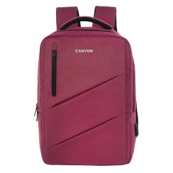 Canyon 15.6" BPE-5 розовый, рюкзак для ноутбука