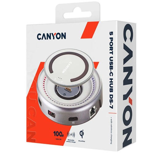 Canyon CNS-TDS07DG, USB-хаб