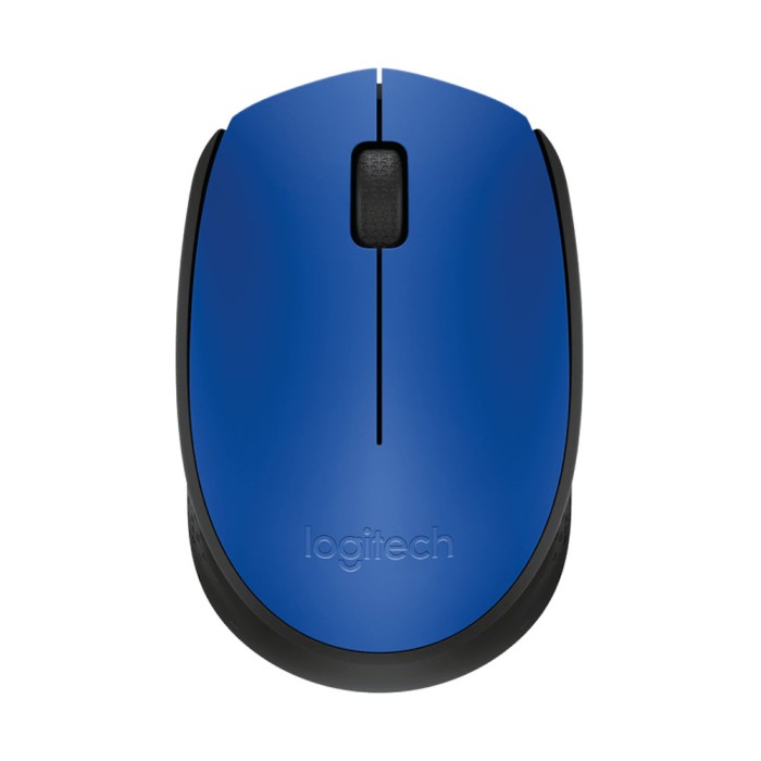 Logitech M171 Wireless Mouse blue, беспроводная мышь