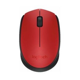 Logitech M171 Wireless Mouse red, беспроводная мышь