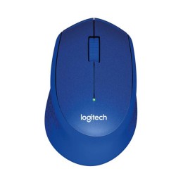 Logitech M330 Silent Plus Wireless Mouse blue, беспроводная мышь