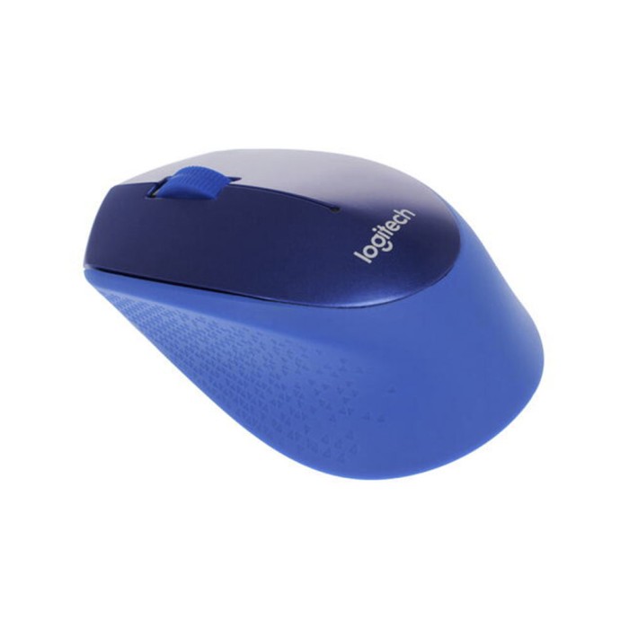 Logitech M330 Silent Plus Wireless Mouse blue, беспроводная мышь