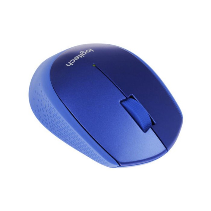 Logitech M330 Silent Plus Wireless Mouse blue, беспроводная мышь