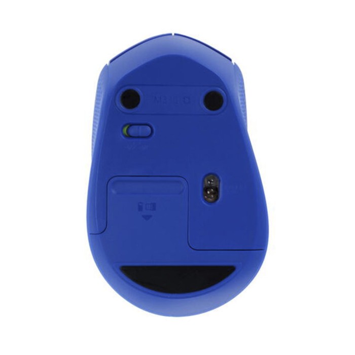 Logitech M330 Silent Plus Wireless Mouse blue, беспроводная мышь