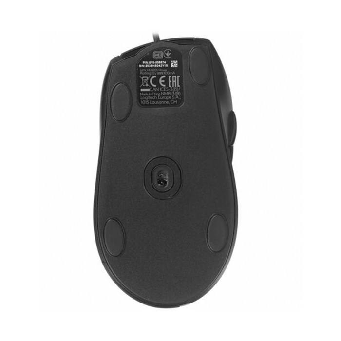 Logitech M500s Advanced Corded Mouse black, проводная мышь
