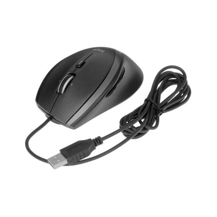 Logitech M500s Advanced Corded Mouse black, проводная мышь
