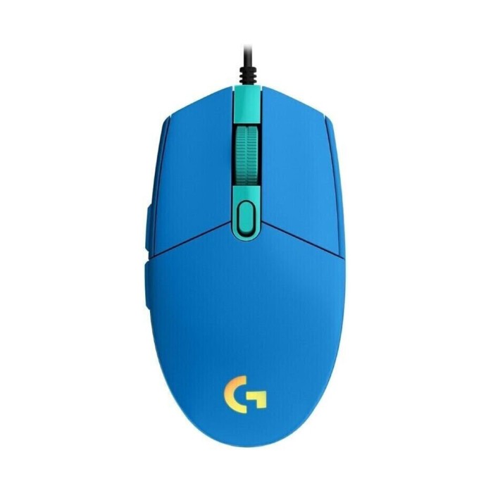 Logitech G203 LightSync RGB 6 Button Gaming Mouse blue, проводная мышь