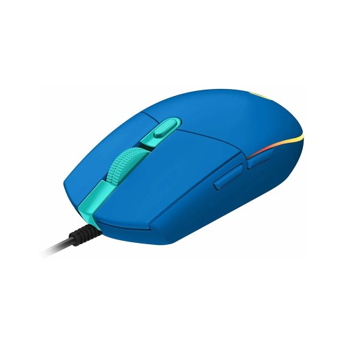 Logitech G203 LightSync RGB 6 Button Gaming Mouse blue, проводная мышь