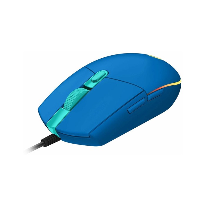 Logitech G203 LightSync RGB 6 Button Gaming Mouse blue, проводная мышь