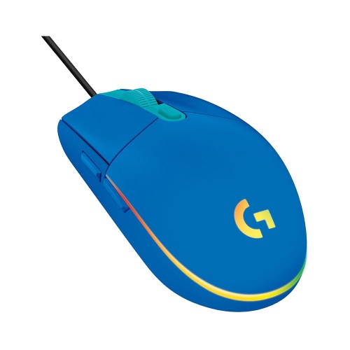 Logitech G203 LightSync RGB 6 Button Gaming Mouse blue, проводная мышь
