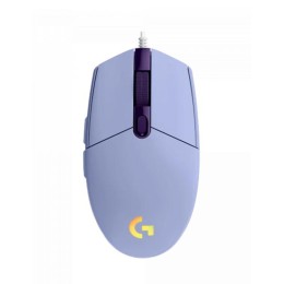 Logitech G203 LightSync RGB 6 Button Gaming Mouse lilac, проводная мышь
