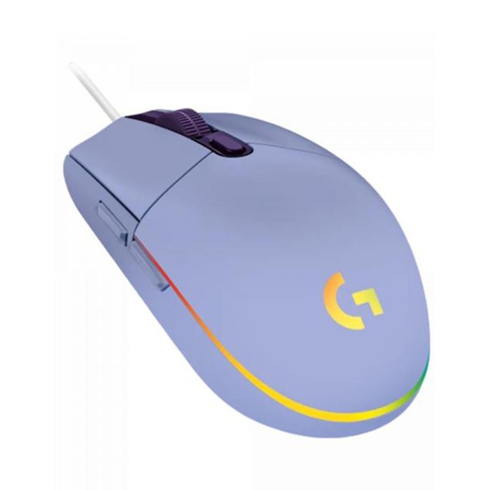 Logitech G203 LightSync RGB 6 Button Gaming Mouse lilac, проводная мышь