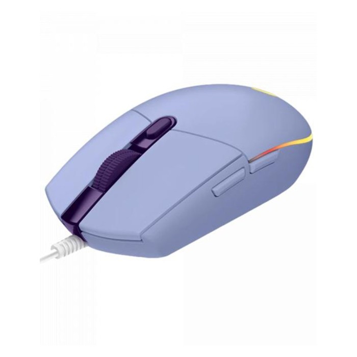 Logitech G203 LightSync RGB 6 Button Gaming Mouse lilac, проводная мышь