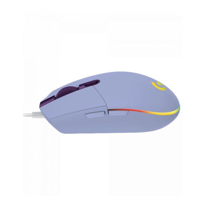 Logitech G203 LightSync RGB 6 Button Gaming Mouse lilac, проводная мышь