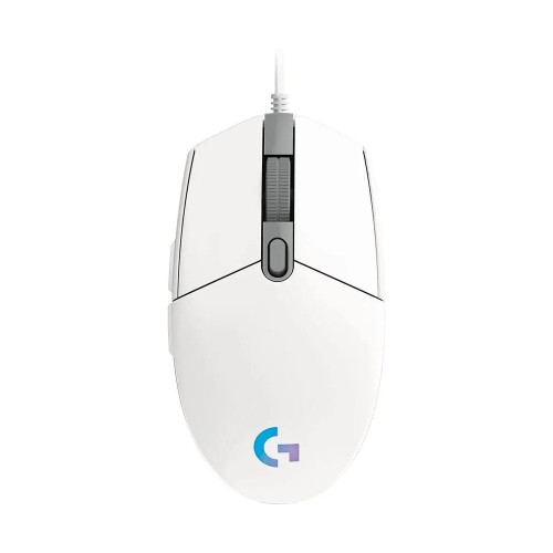 Logitech G102 LightSync RGB 6 Button Gaming Mouse white, проводная мышь