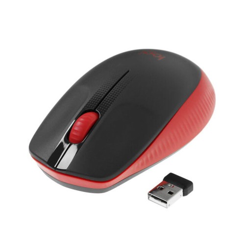 Logitech M190 Wireless Mouse red, беспроводная мышь