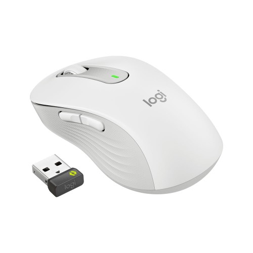 Logitech M650L Signature Bluetooth Mouse Off-white, беспроводная мышь