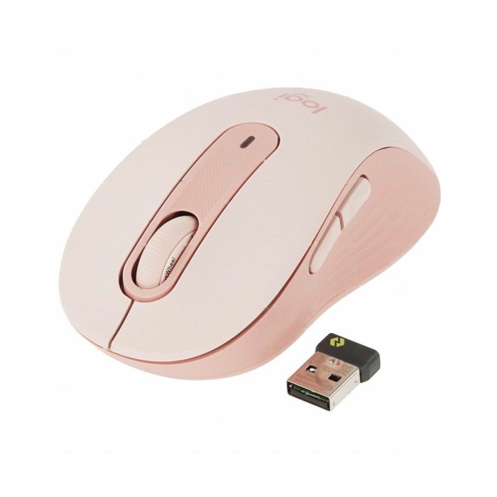 Logitech M650 Signature Bluetooth Mouse Rose, беспроводная мышь