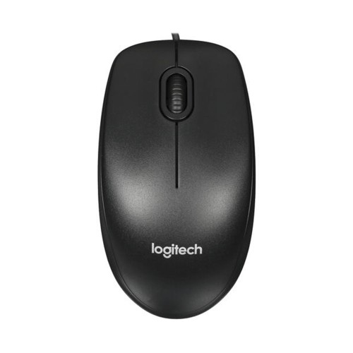 Logitech Mouse M100 black, проводная мышь