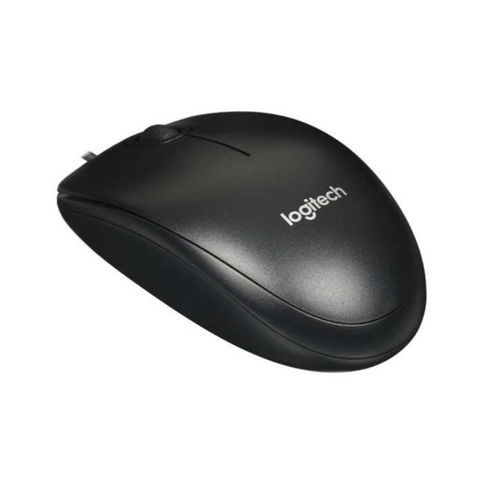 Logitech Mouse M100 black, проводная мышь