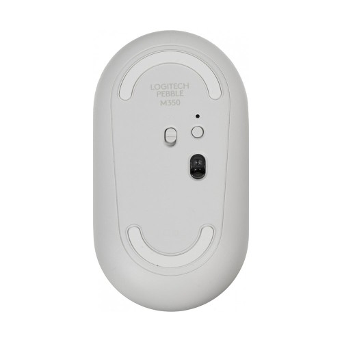 Logitech Pebble M350 Bluetooth Mouse off-white, беспроводная мышь