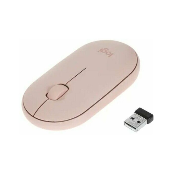 Logitech Pebble M350 Bluetooth Mouse rose, беспроводная мышь